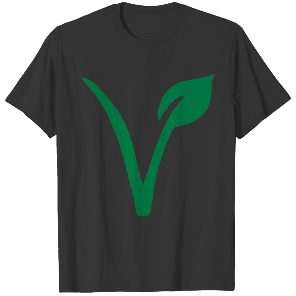 Vegetarian symbol T-shirt