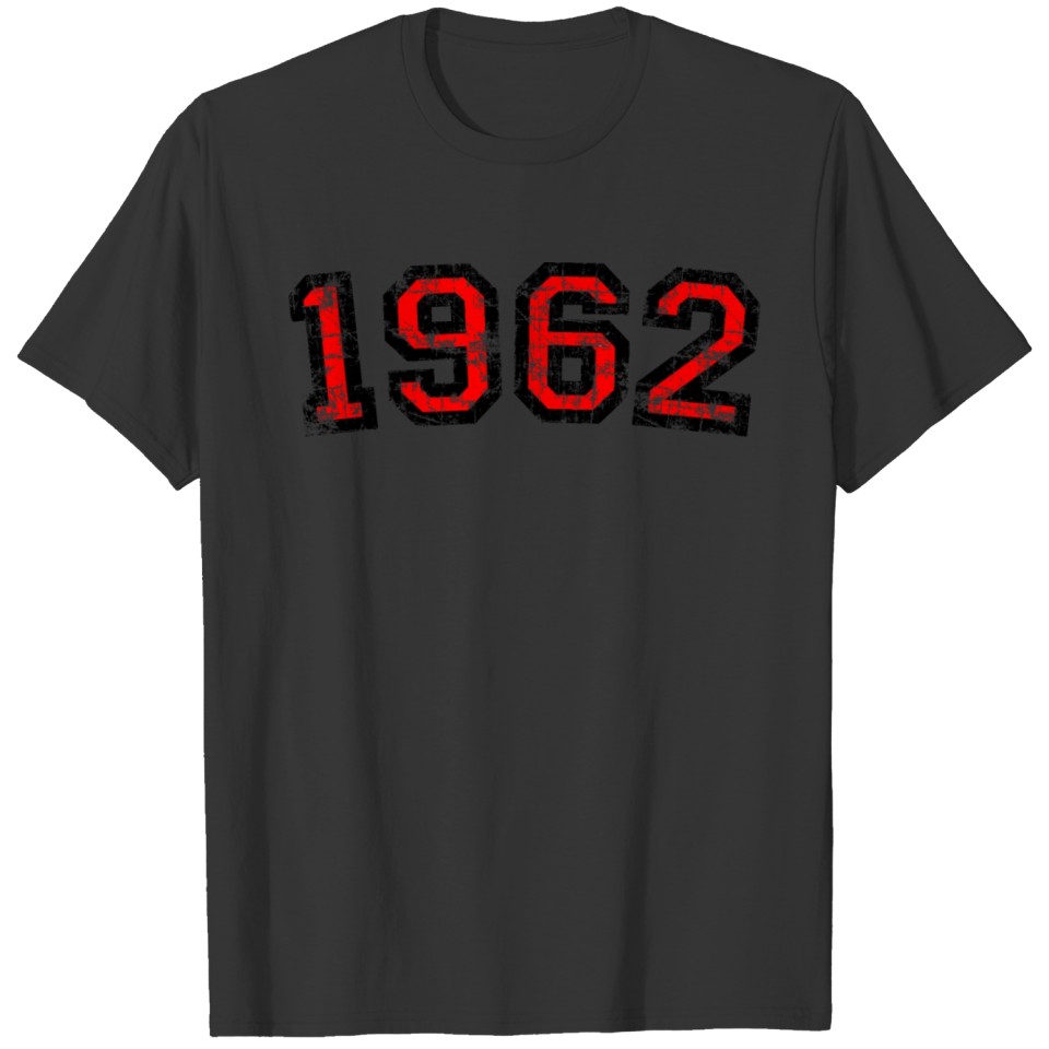 1962 (Vintage Red) Birthday Gift T Shirts
