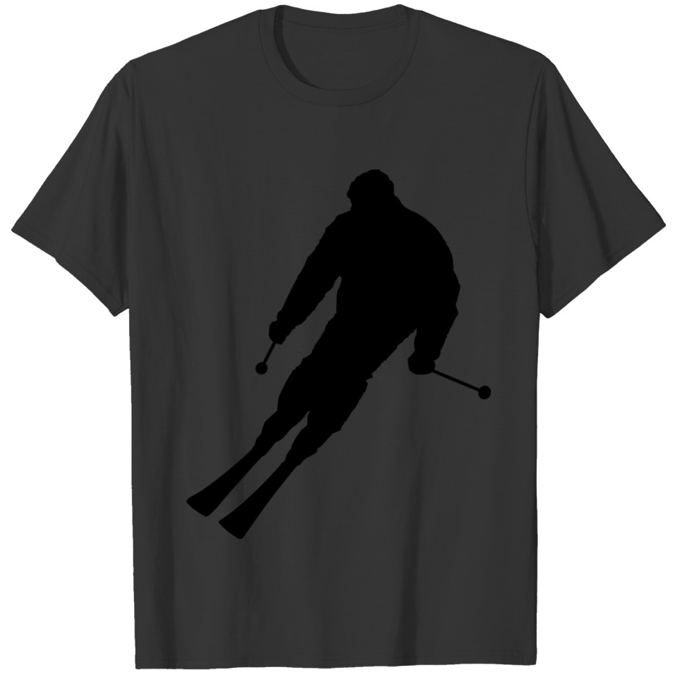 Skier (Vector) T-shirt