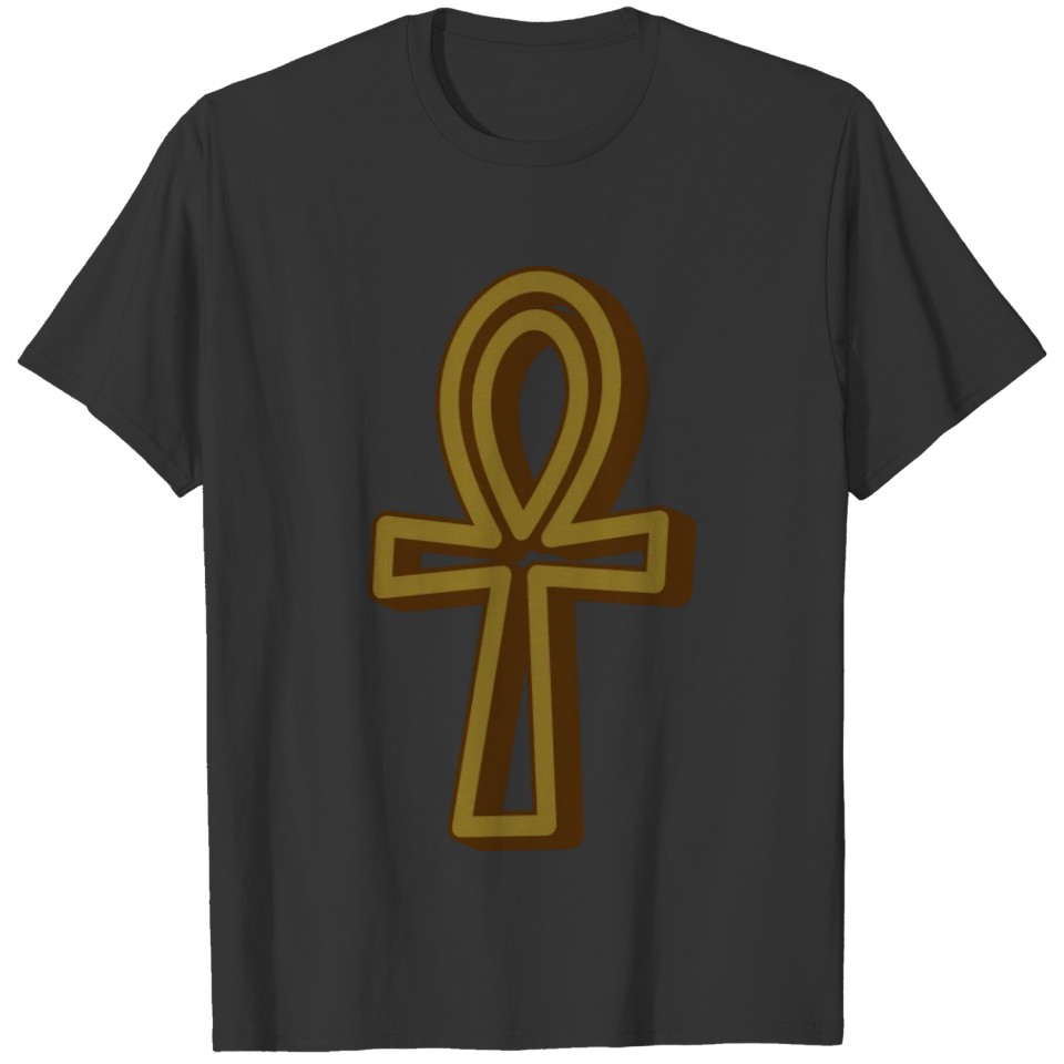 Ankh Symbol 3 (Vector) T-shirt