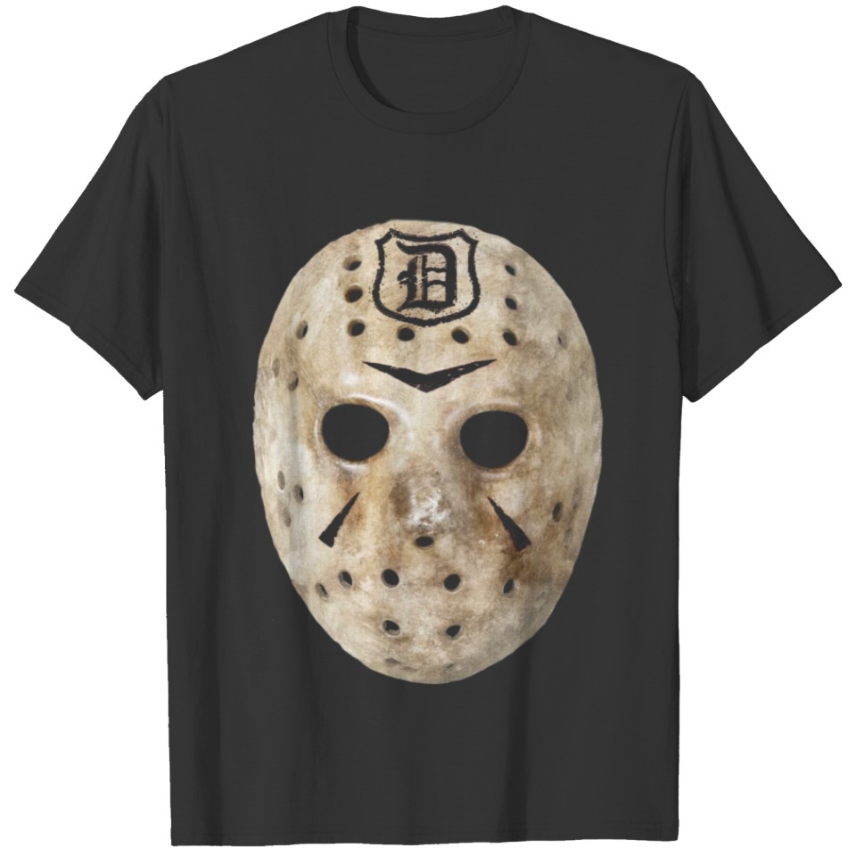 Detroit Hockey Vintage Mask T Shirts