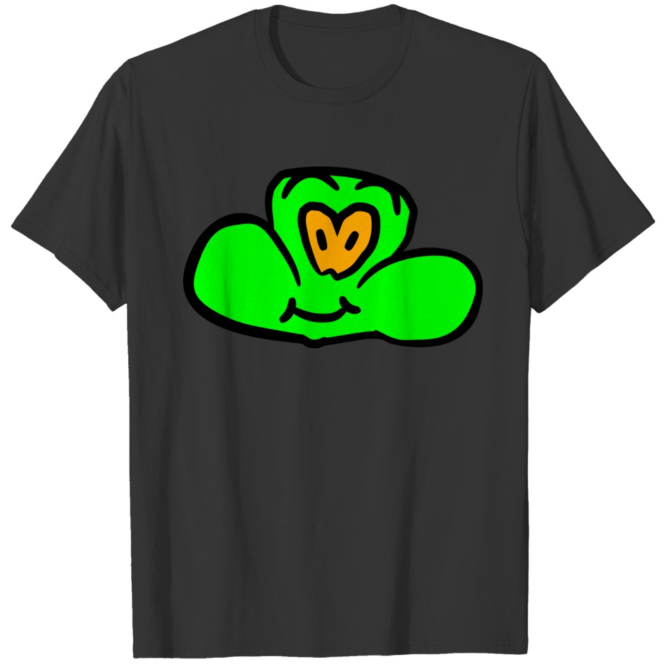sweet cute face head happy cheerful little kid fro T Shirts