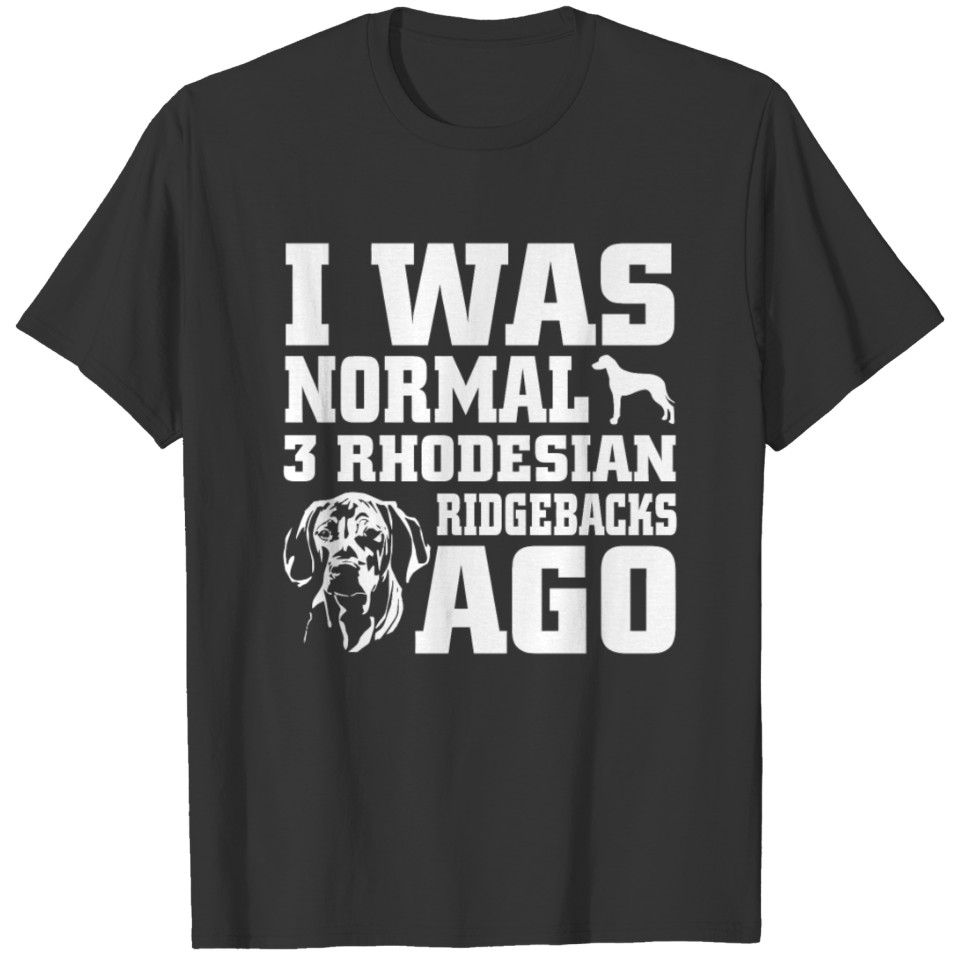 Rhodesian Ridgebacks T-shirt