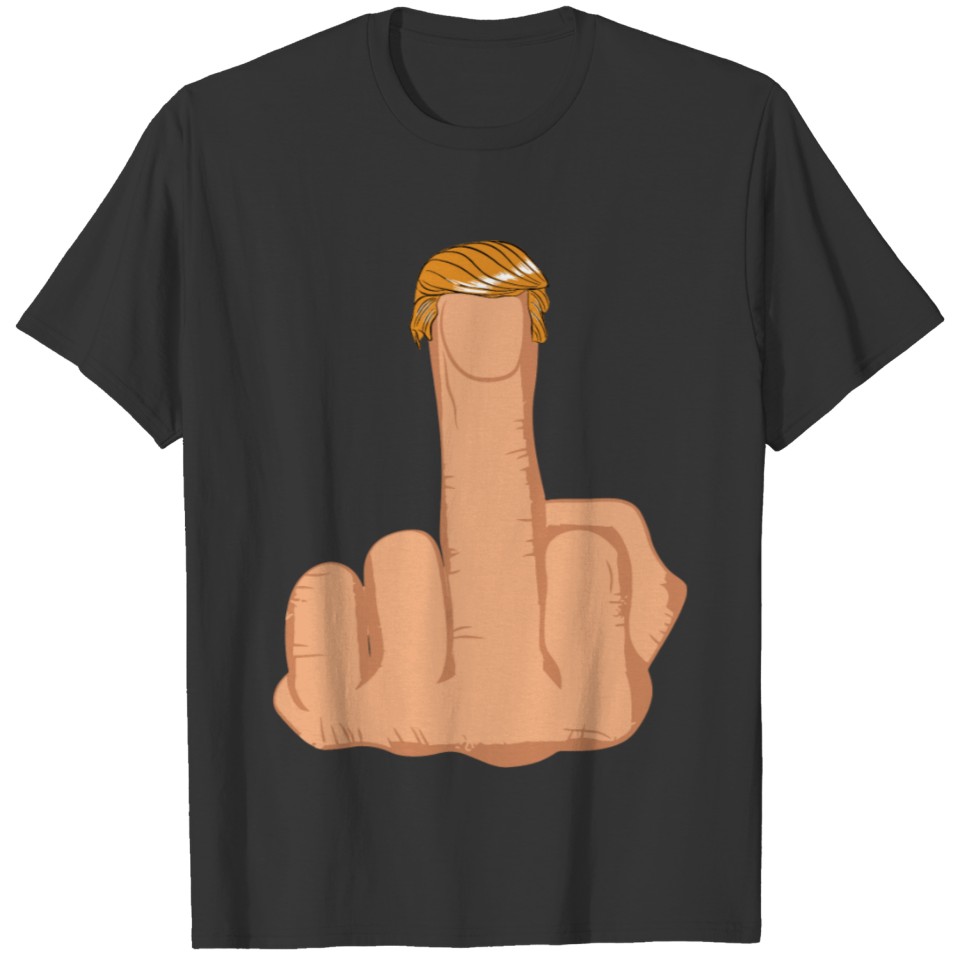 Funny Trump Middle Finger T-shirt