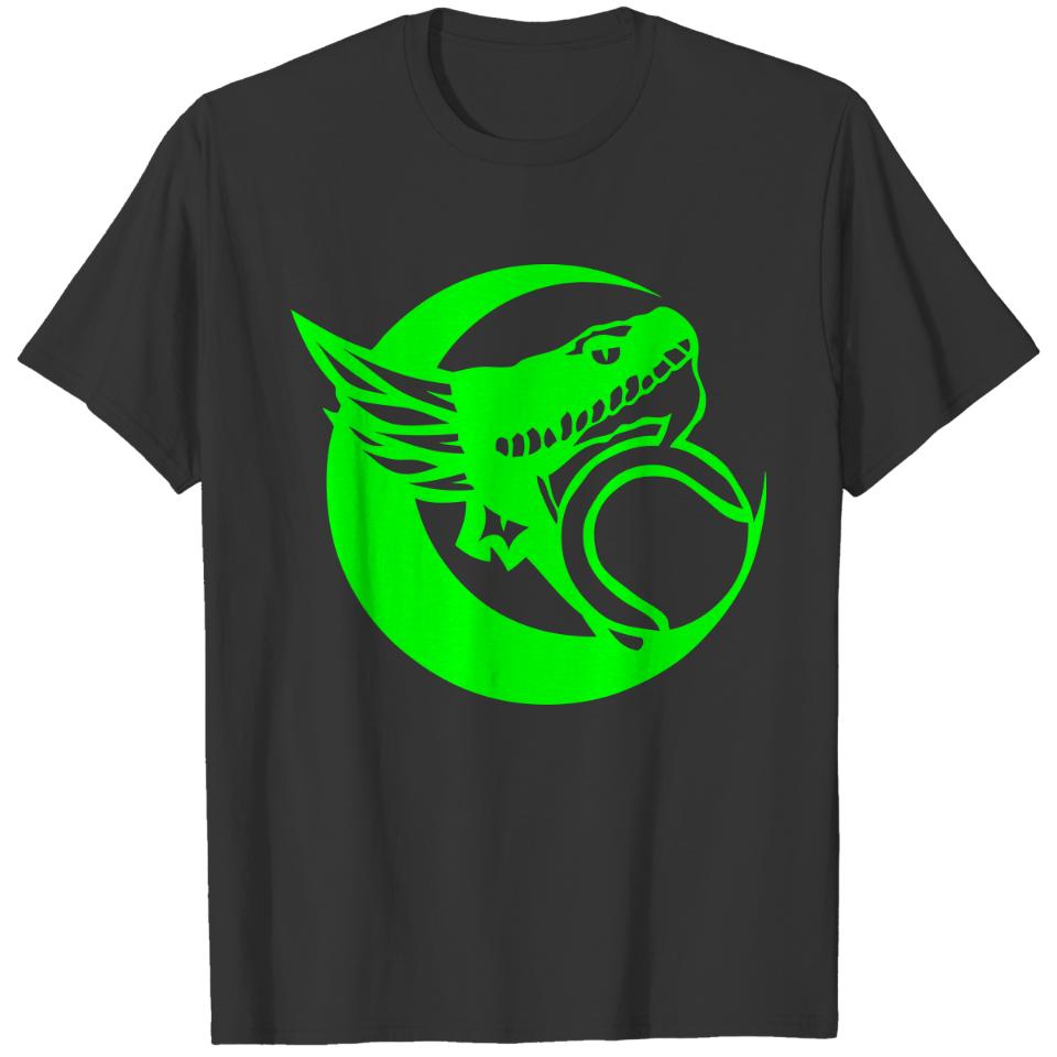snake logo tennis sports wing 502 T-shirt