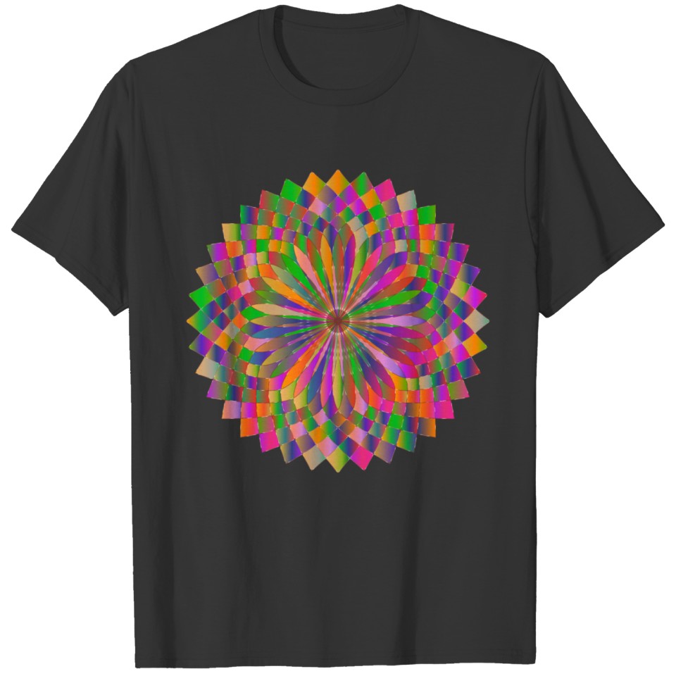 Prismatic Lotus Bloom 4 Variation 3 T-shirt