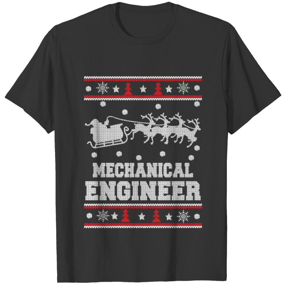 Mechanical engineer-Engineer Christmas sweater T-shirt