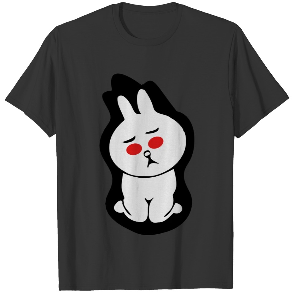 ❤ټCute Bunny Kneeling down Seeking Forgivenessټ❤ T-shirt