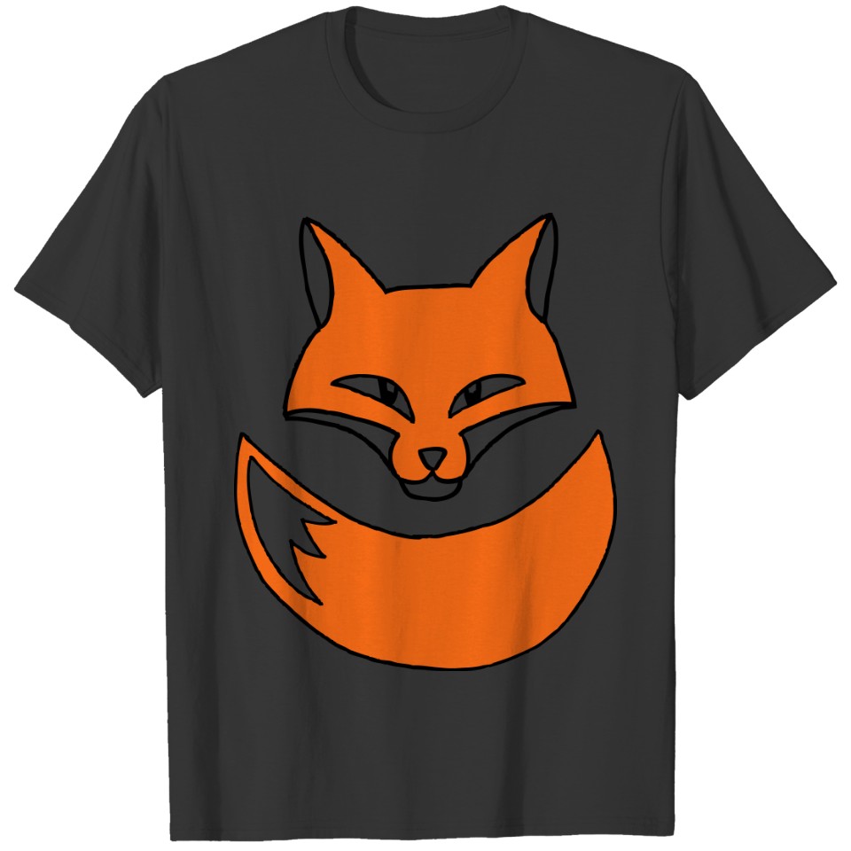 Orange Fox Wildlife Nature - by MEOW. T Shirts