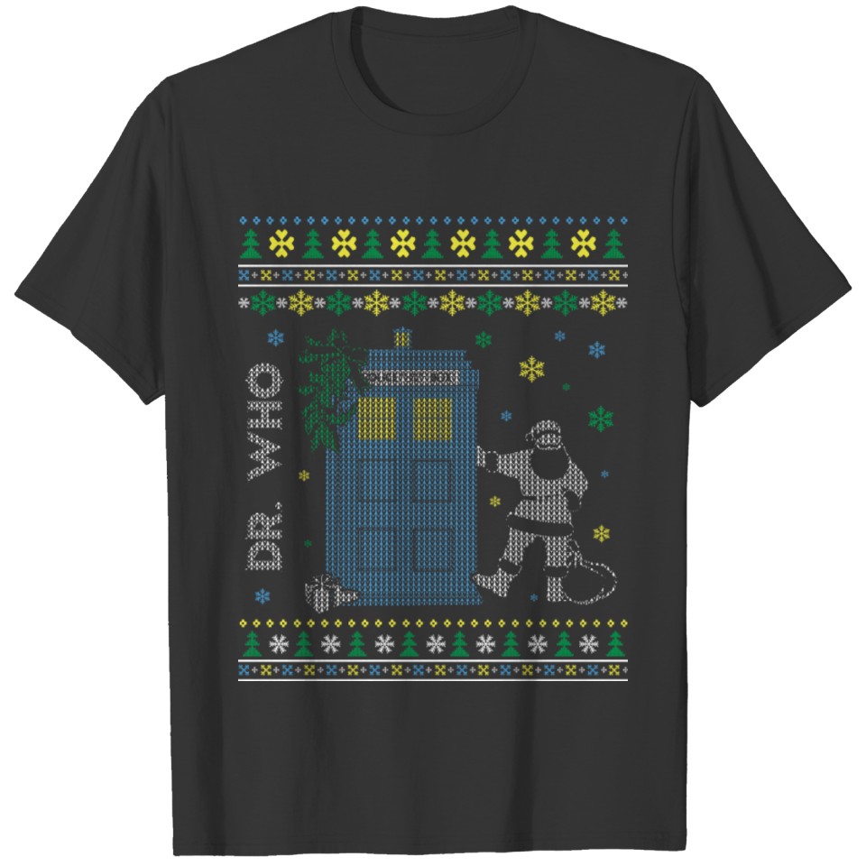 Christmas sweater for Doctor Who fan T Shirts
