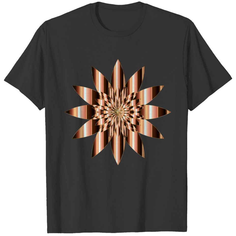 Chromatic Flower 7 No Background T-shirt