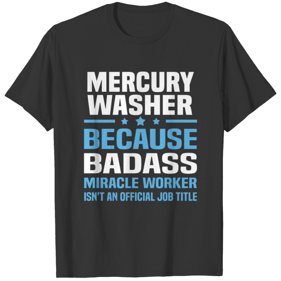 Mercury Washer T-shirt