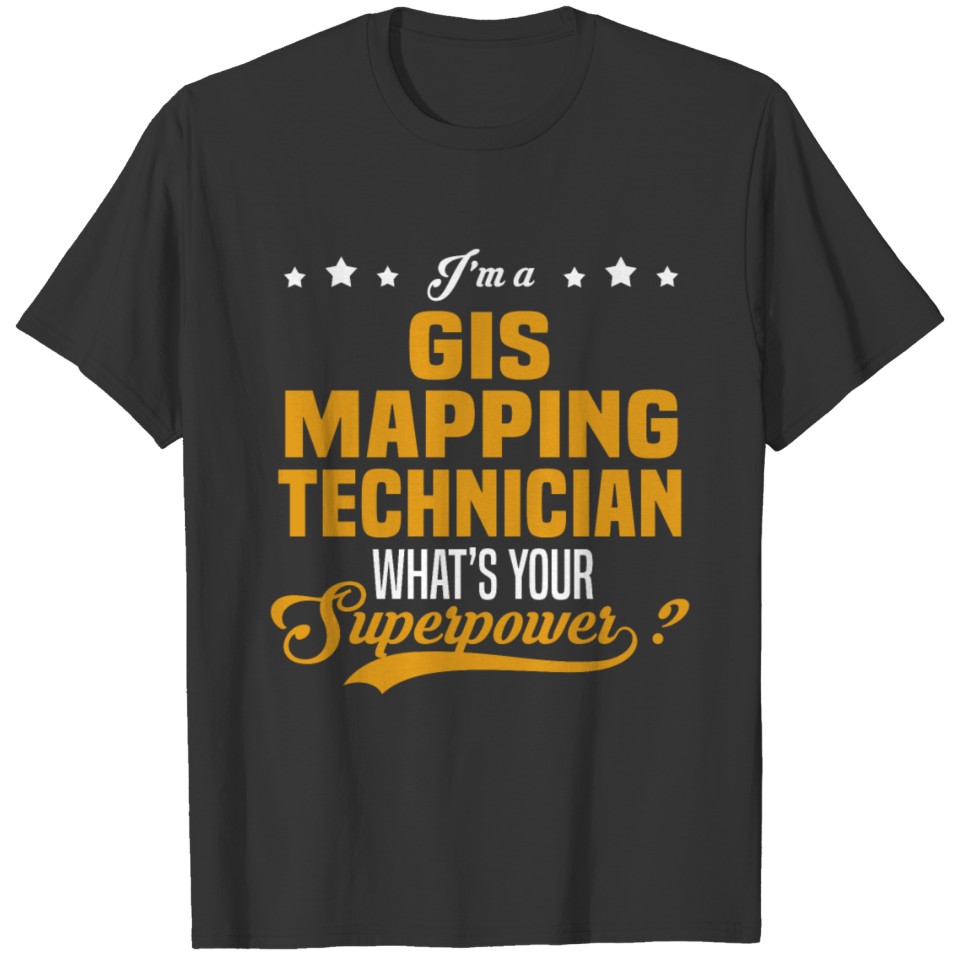 GIS Mapping Technician T-shirt