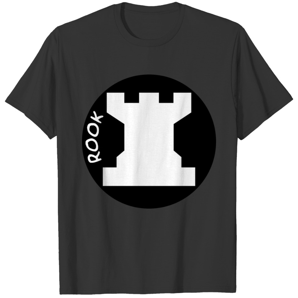 Chess Piece with Name – White Rook T-shirt