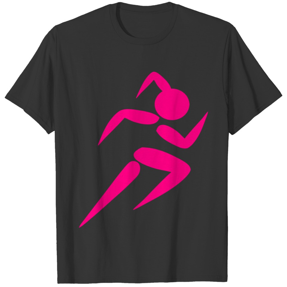 girl running T Shirts