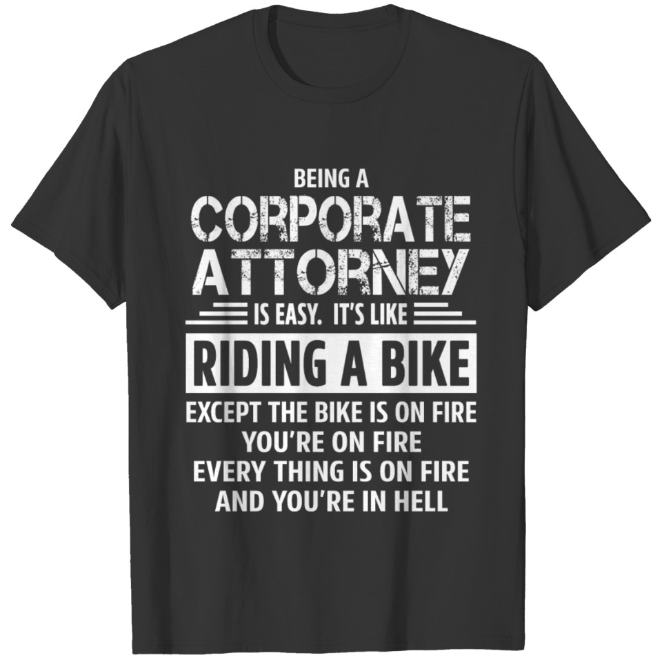 Corporate Attorney T-shirt