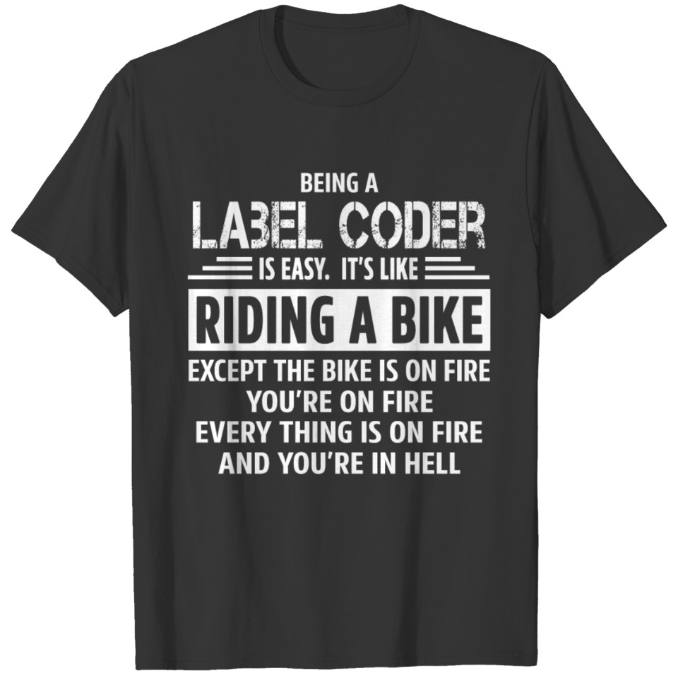 Label Coder T-shirt
