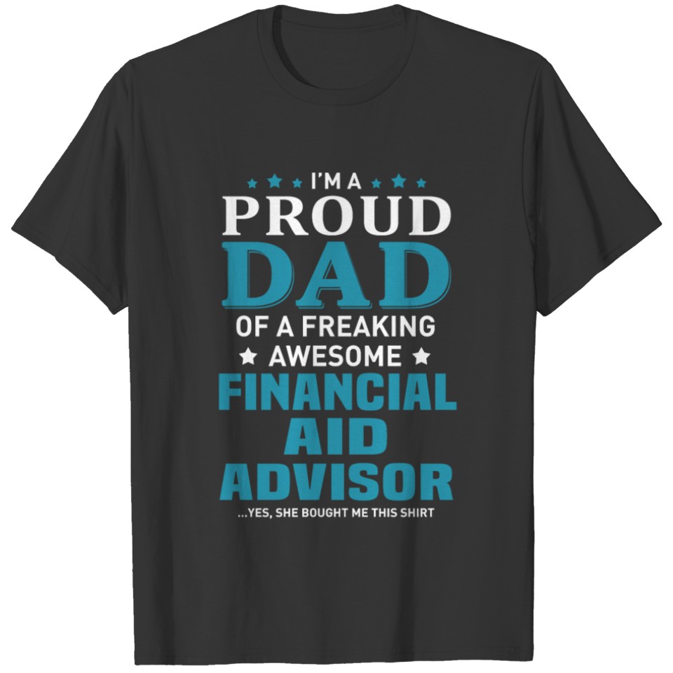 Financial Aid Advisor T-shirt