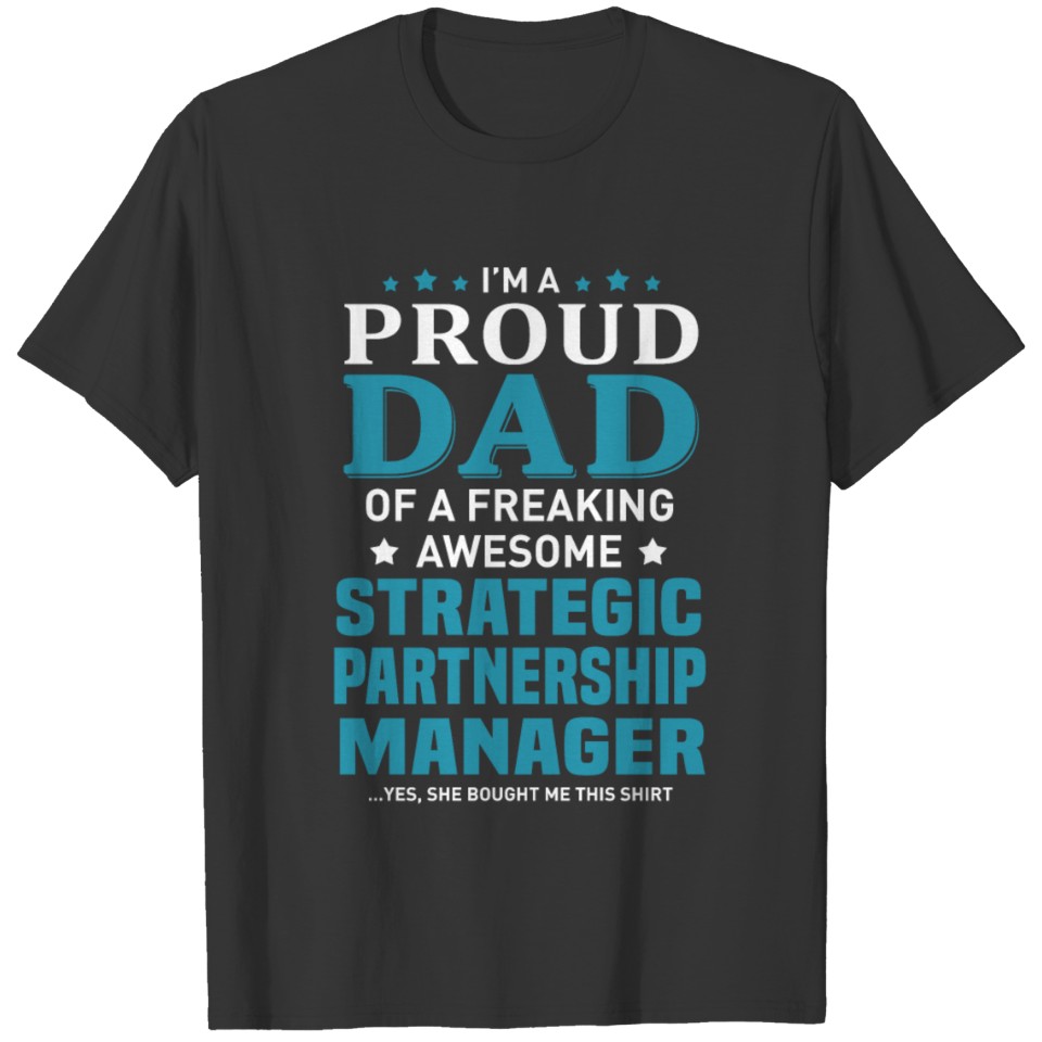 Strategic Partnership Manager T-shirt