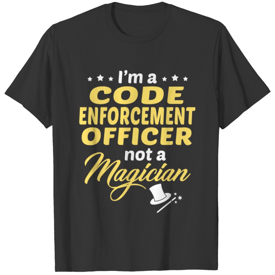Code Enforcement Officer T-shirt