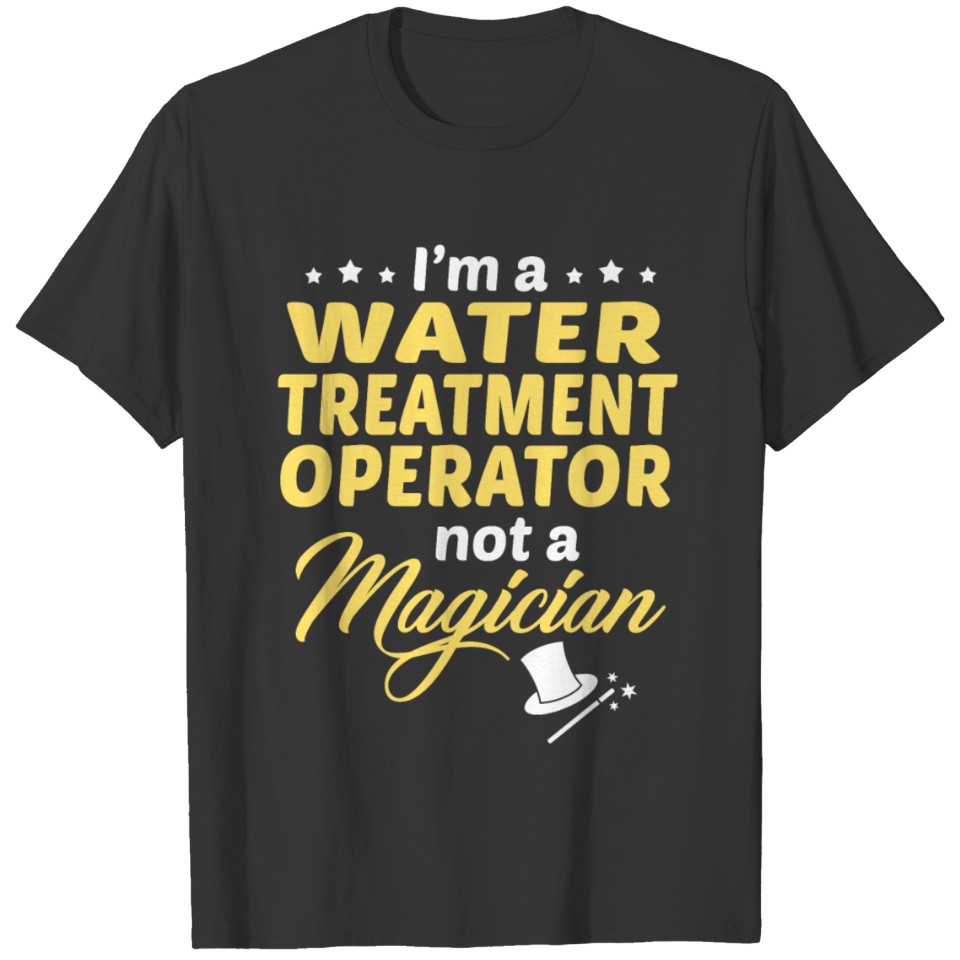 Water Treatment Operator T-shirt