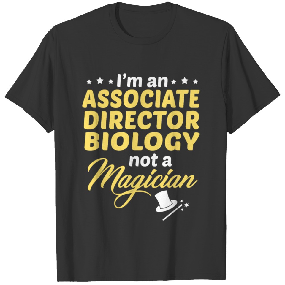 Associate Director Biology T-shirt