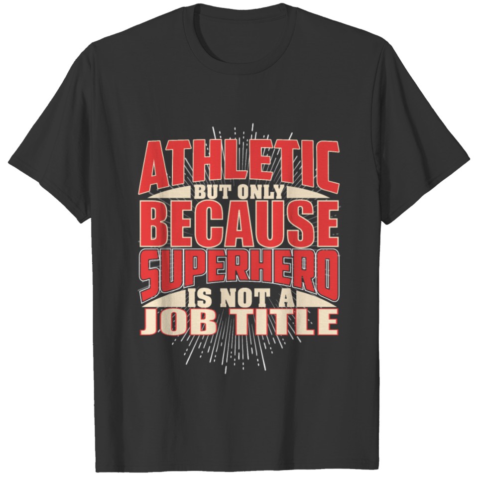 Athletic Superhero T-shirt