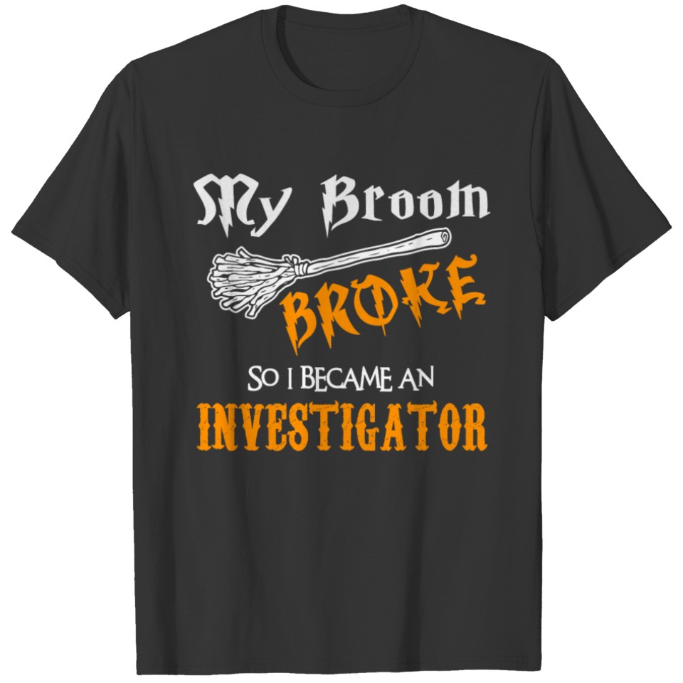 Investigator T-shirt