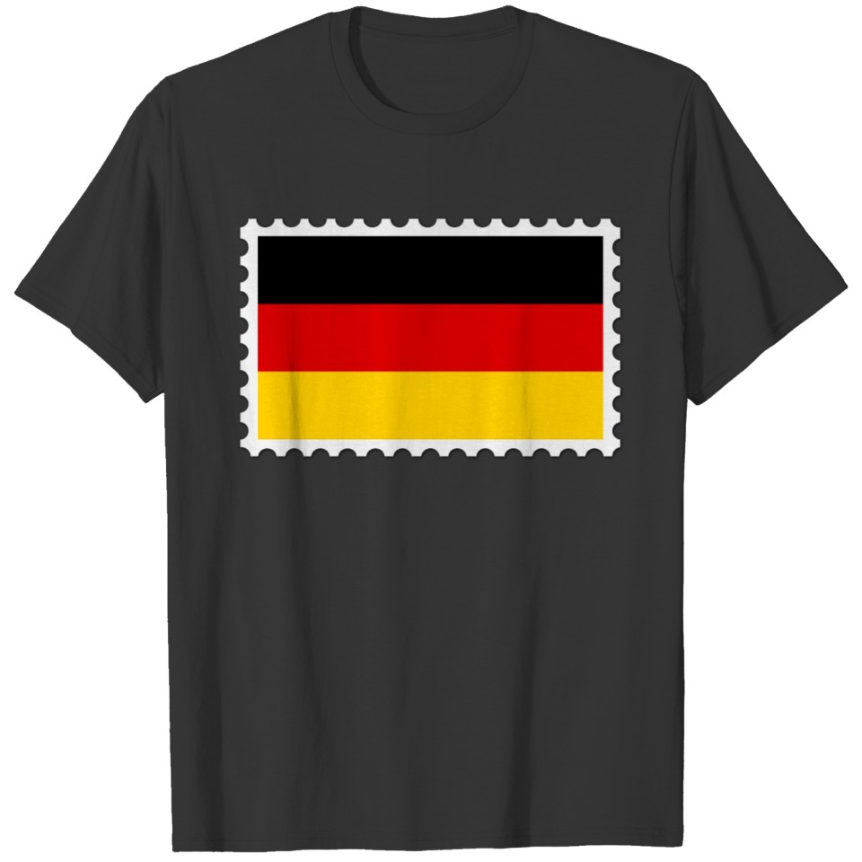 Germany flag stamp T-shirt