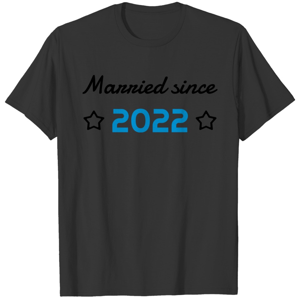 Marriage Mariage Wedding Anniversary 2022 T-shirt