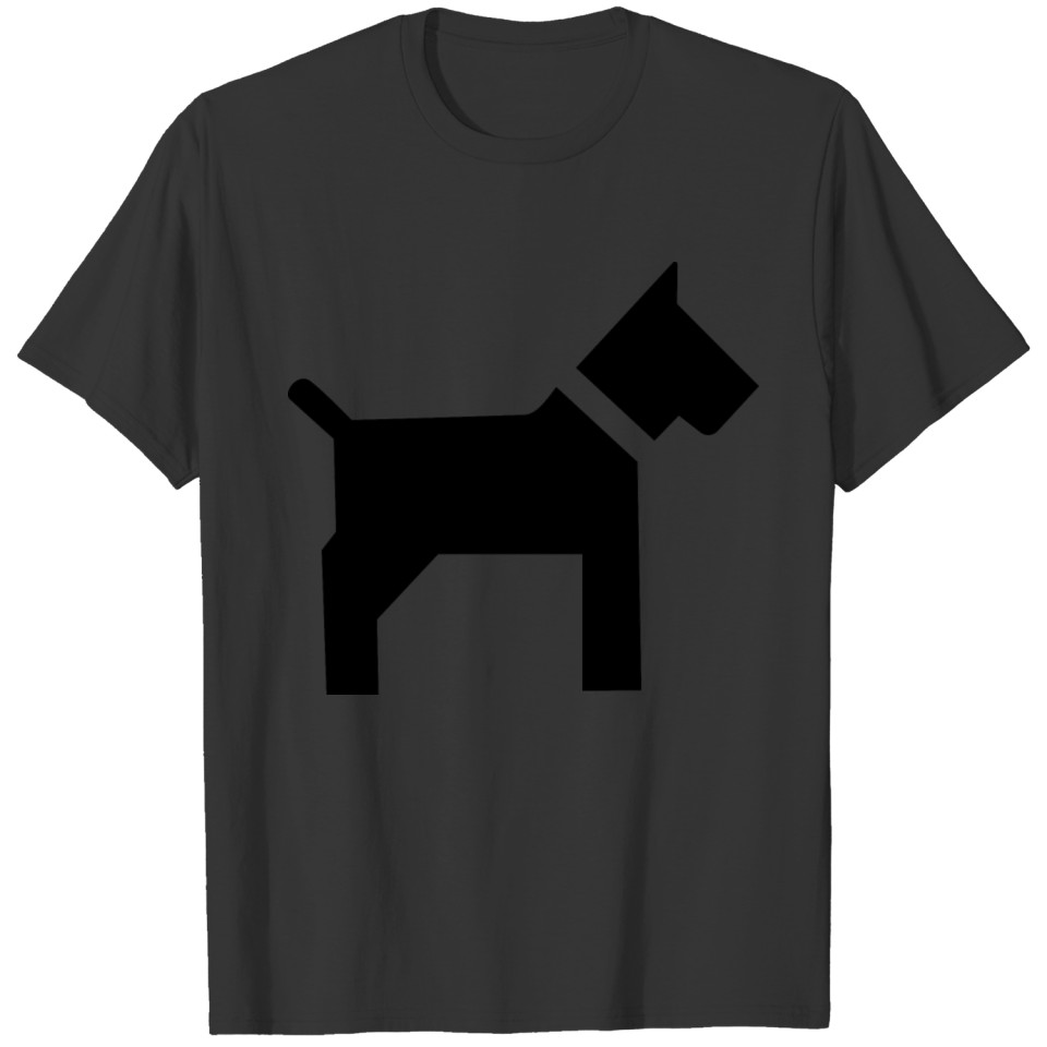 Dog Icon T Shirts