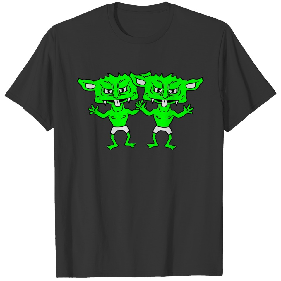2 team couple brothers friends gnom cheeky small m T-shirt