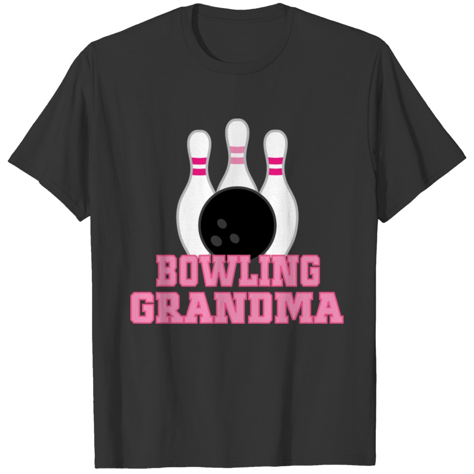 Bowling Grandma Gift T Shirts