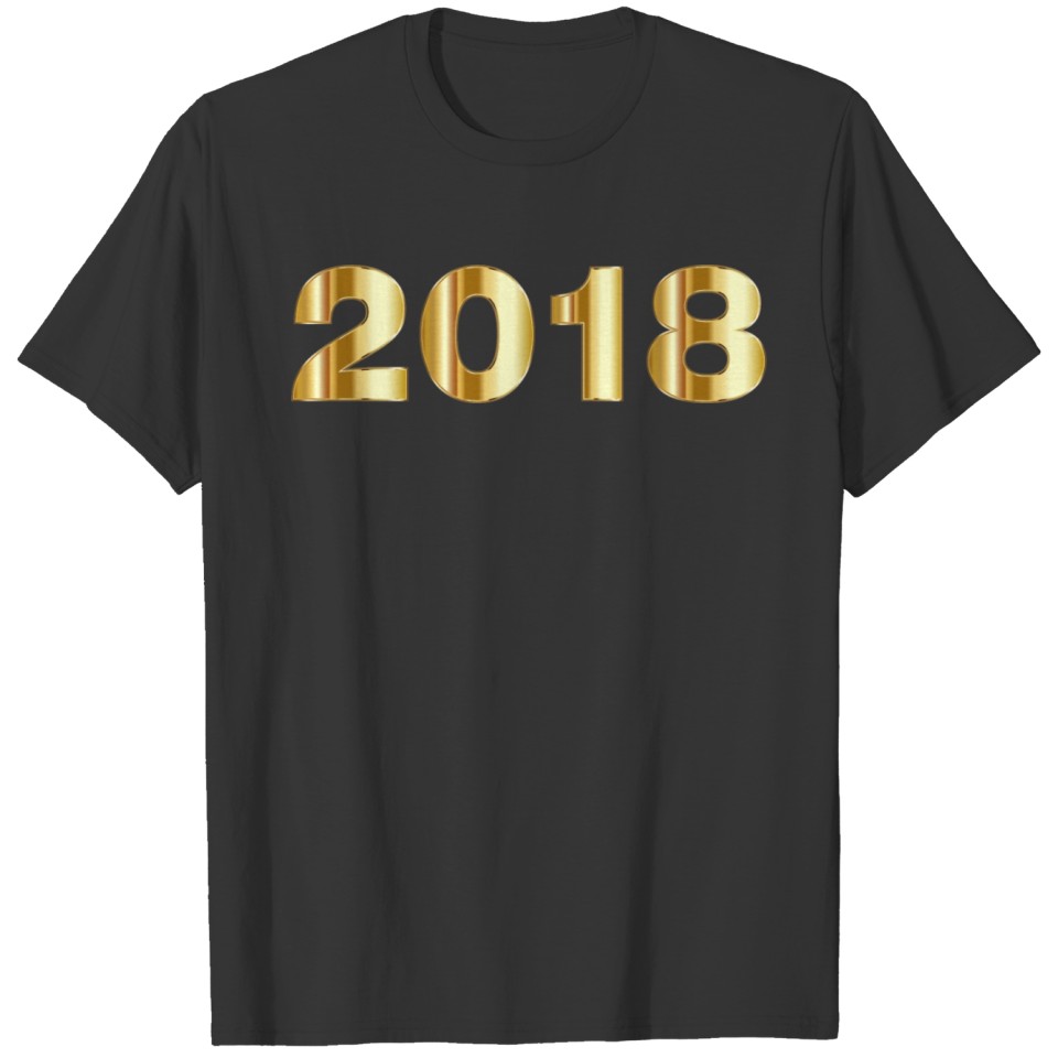 2018 Gold II No Background T-shirt