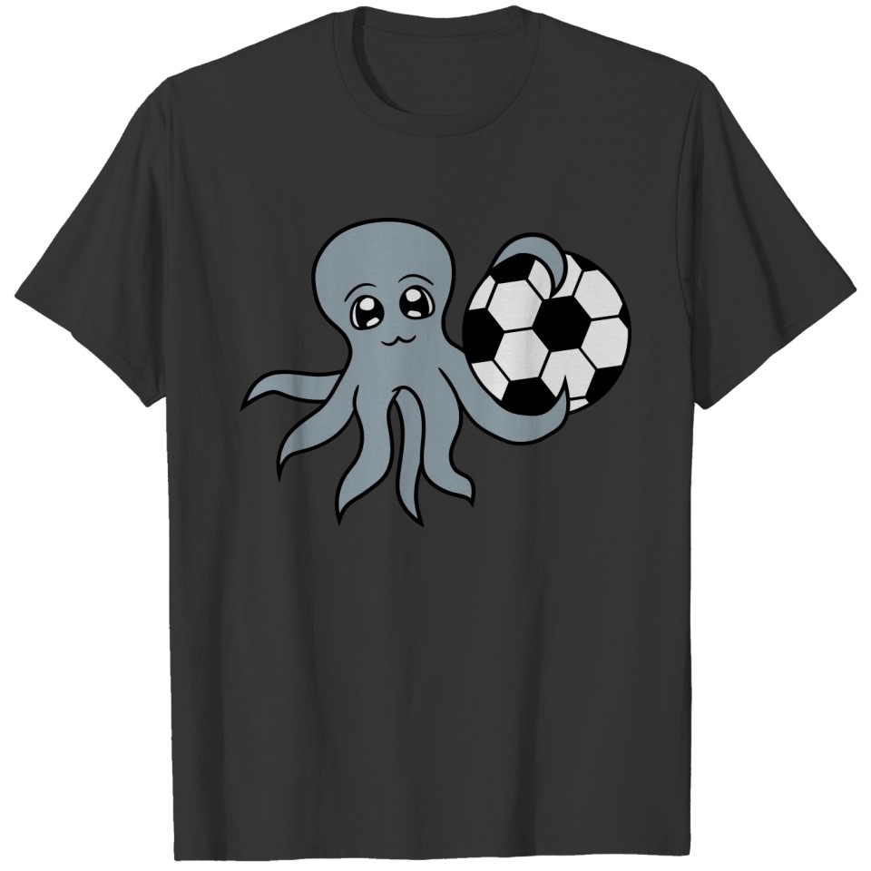club play fun ball soccer goal shoot cute cute jel T-shirt