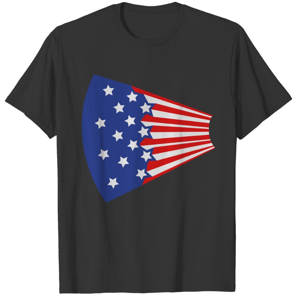 america united states star flying falling star 3 c T-shirt
