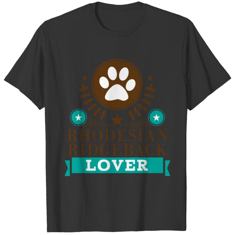 Rhodesian Ridgeback Dog Lover T-shirt