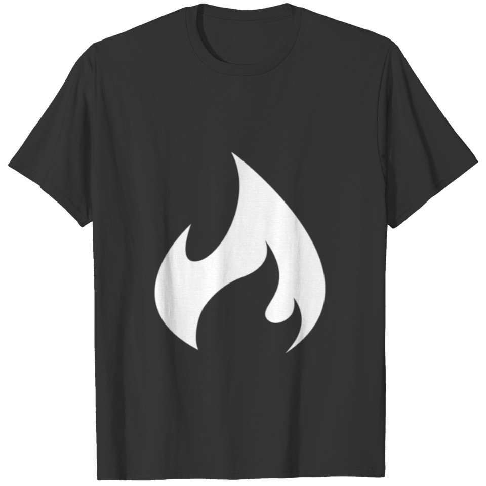 White Flame T Shirts