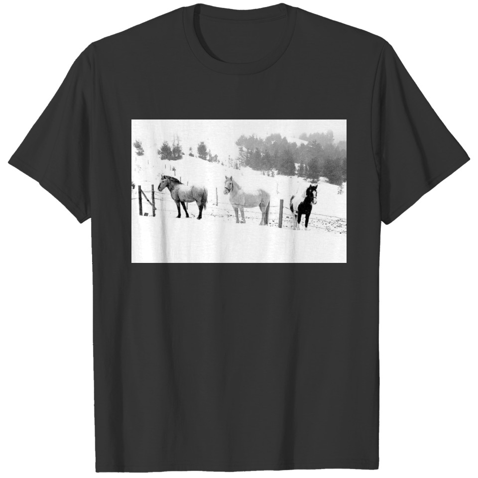 Winter Horses T-shirt