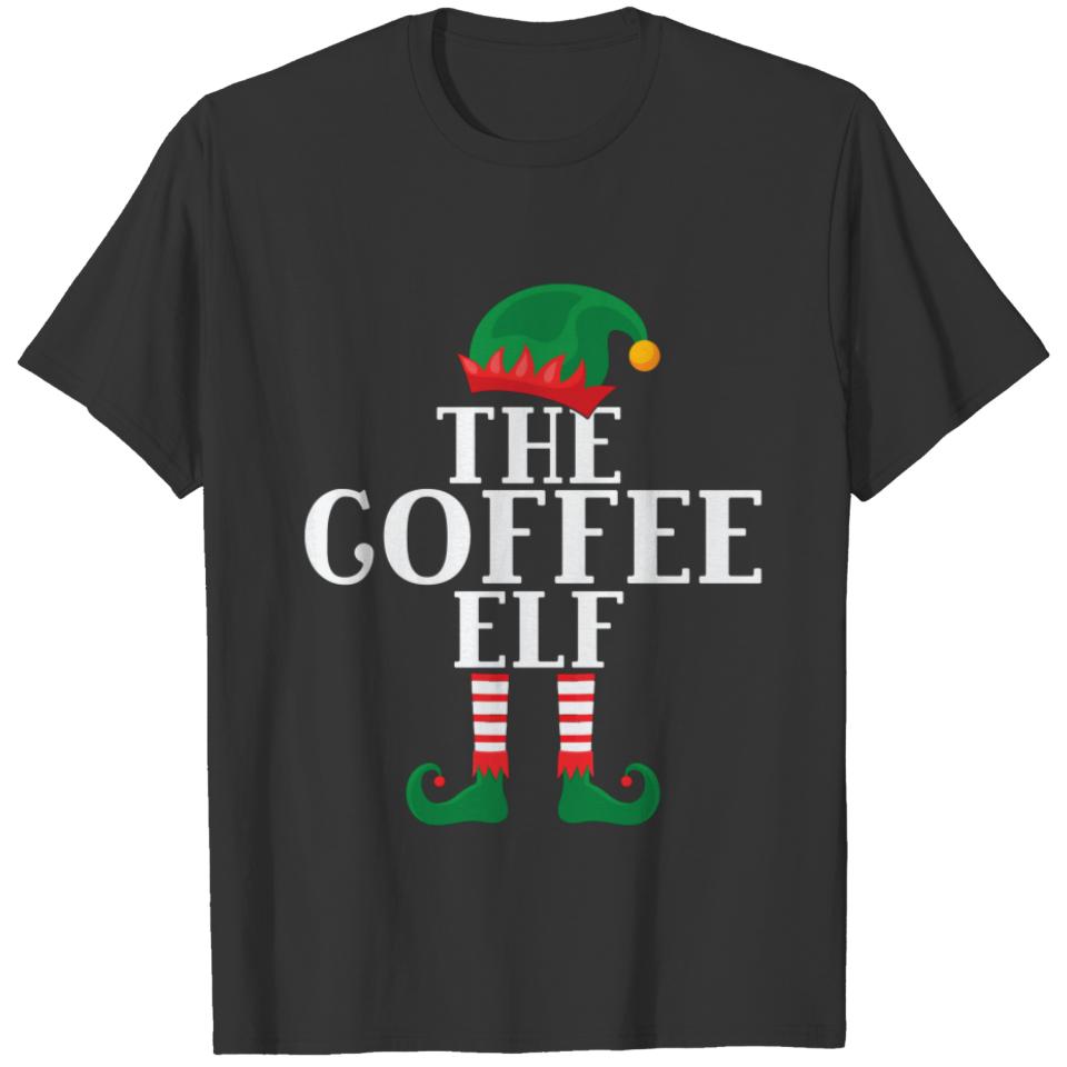 Funny Coffee Elf Sweat T-shirt