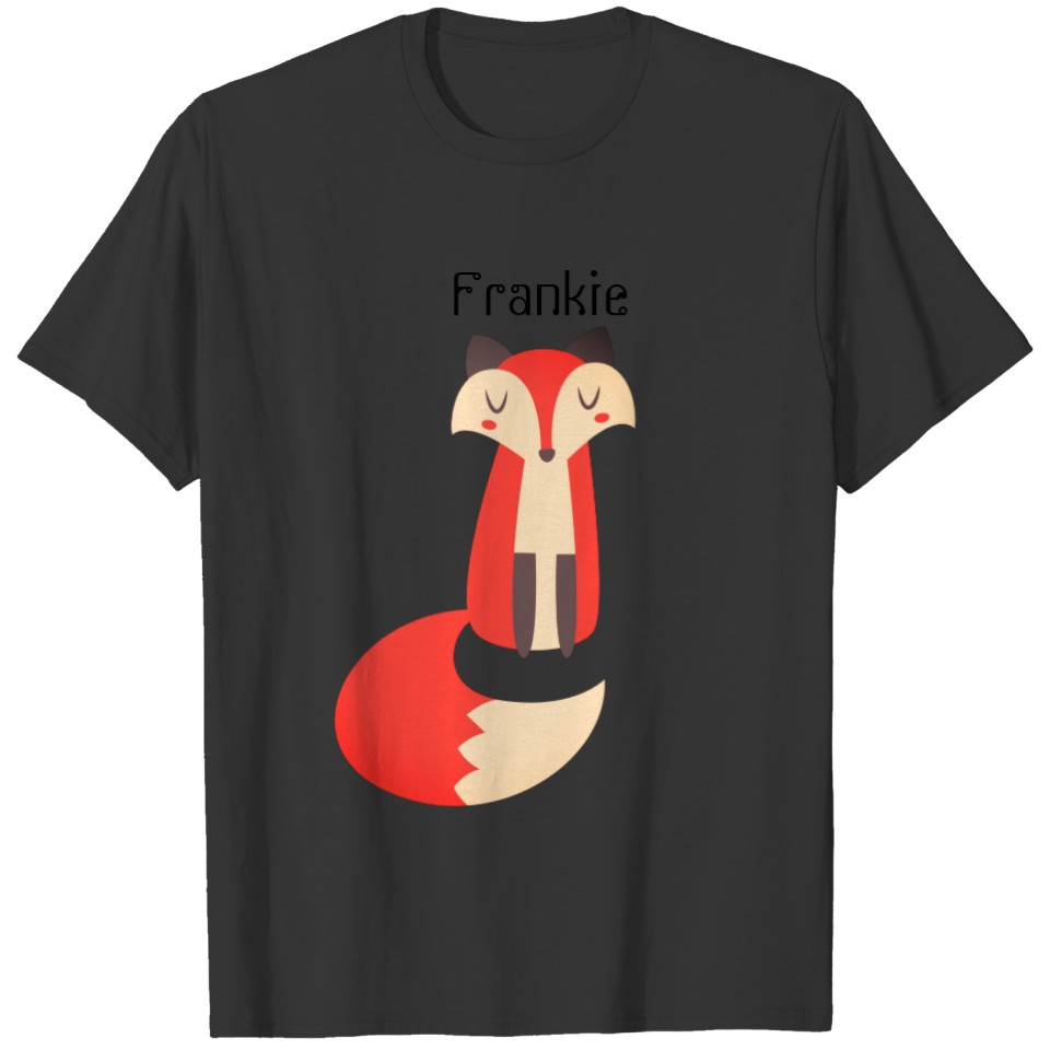 Frankie Fox to personalize T-shirt