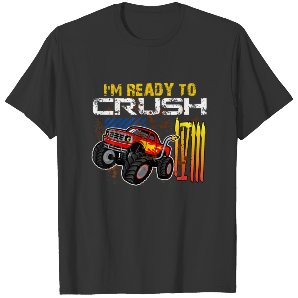 I'm Ready To Crush 18 Year Old Birthday Party Mons T-shirt