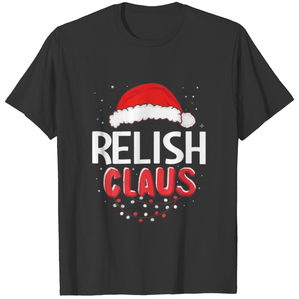 Relish Santa Claus Christmas Matching Costume T-shirt