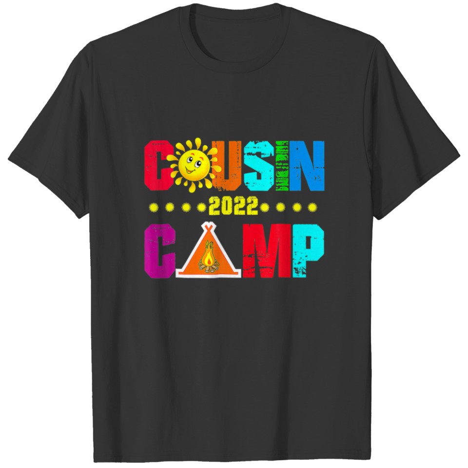 Cousin Camp 2022 Cousin Tribe Vacation T-shirt