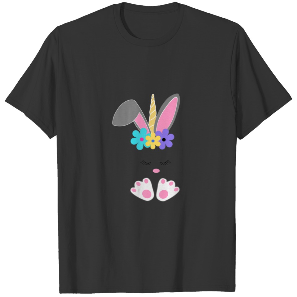 Easter Unicorn Bunny T-shirt