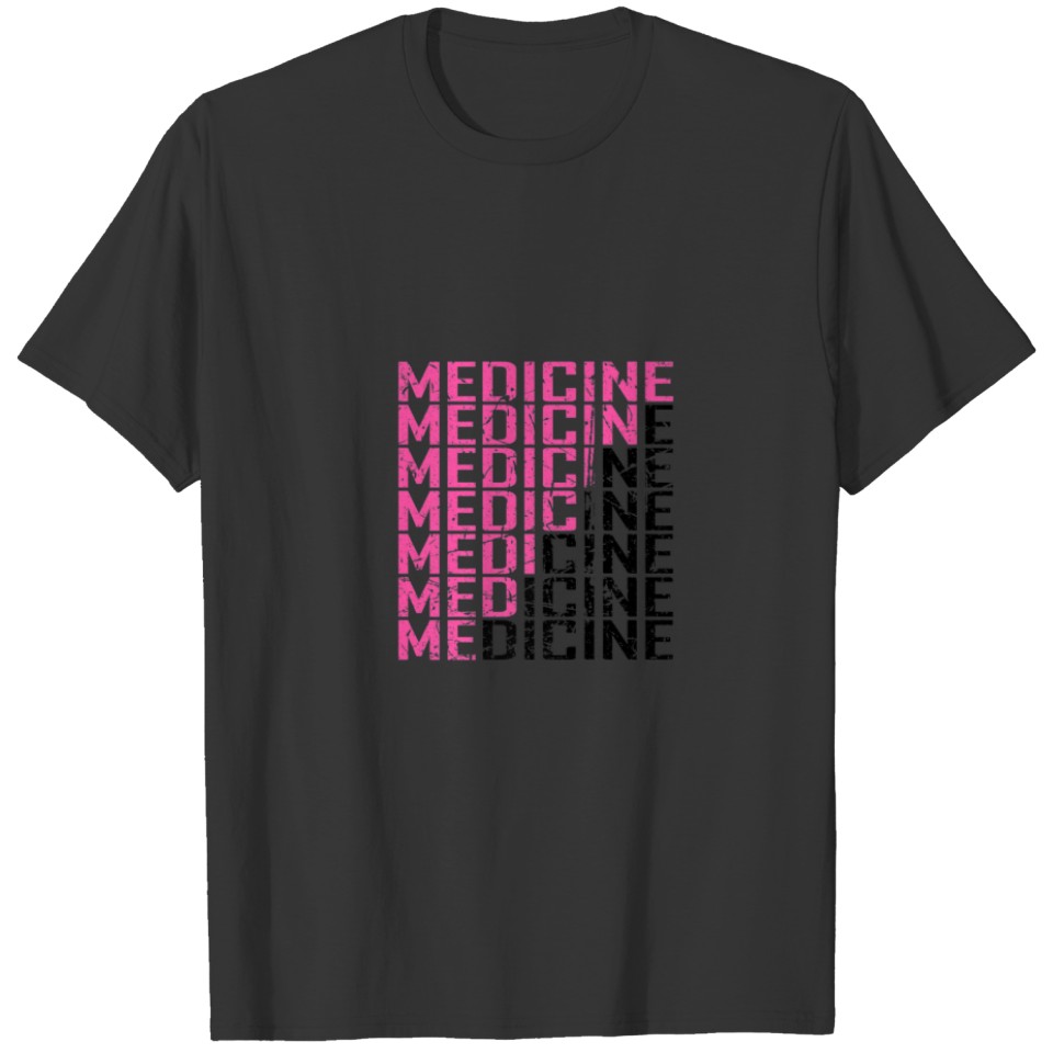 Medicine Is Me Nurse Doctor Nursing Graduation Gif T-shirt