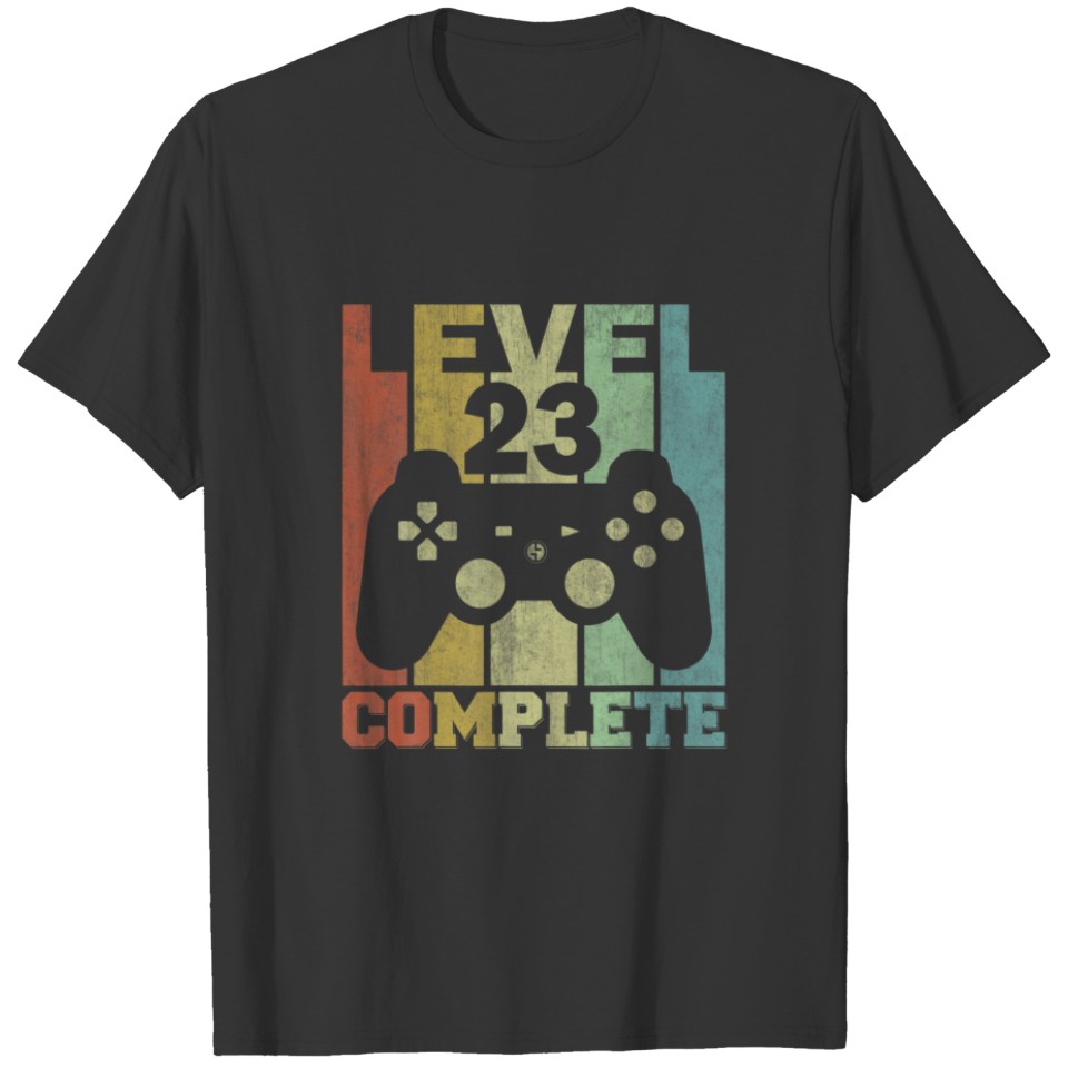23 Years Birthday Mens Womens Gift Level 23 Comple T-shirt