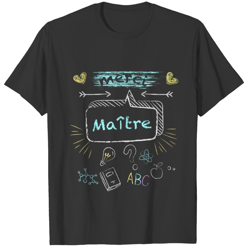 Thank You Master, Idea For School Teacher T-shirt