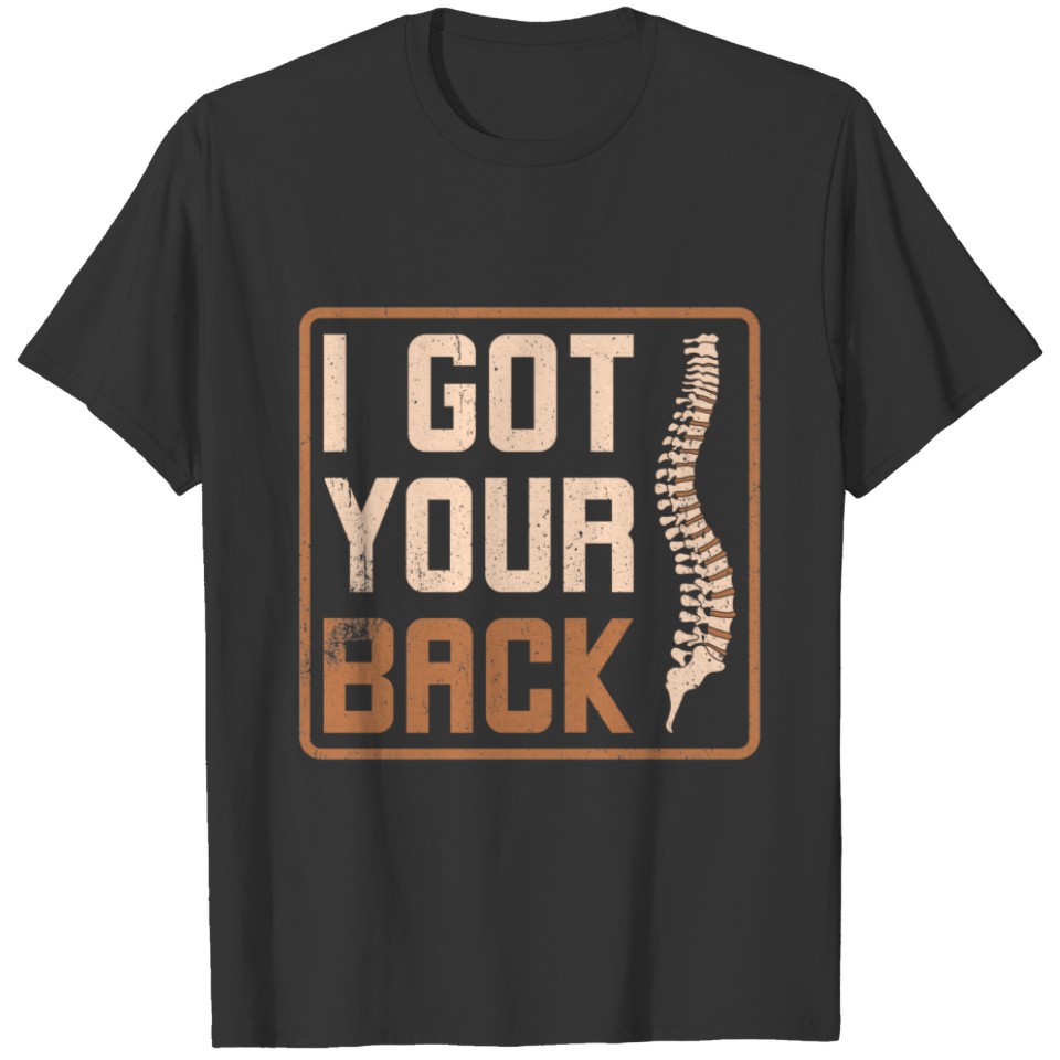 Chiropractor I Got Your Back Sleeveless T-shirt