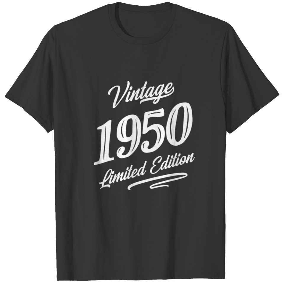 Vintage 1950 72 Year Old Retro 72Th Birthday Graph T-shirt